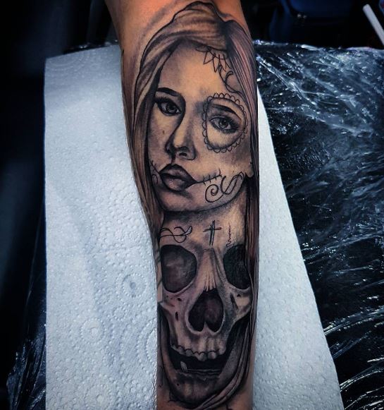 Day Of The Dead Tattoos