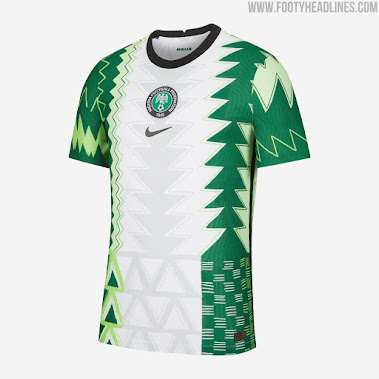 In Detail | Nike Nigeria 2018 vs 2020 Home Kit - Footy Headlines
