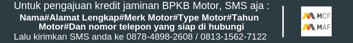 Kredit Multiguna Jaminan BPKB Motor di MEGA CENTRAL ...