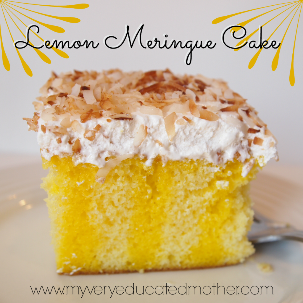 Lemon Meringue Cake