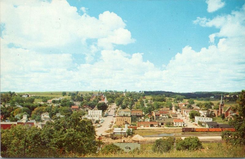 Travels with postcards around the world NEW GLARUS