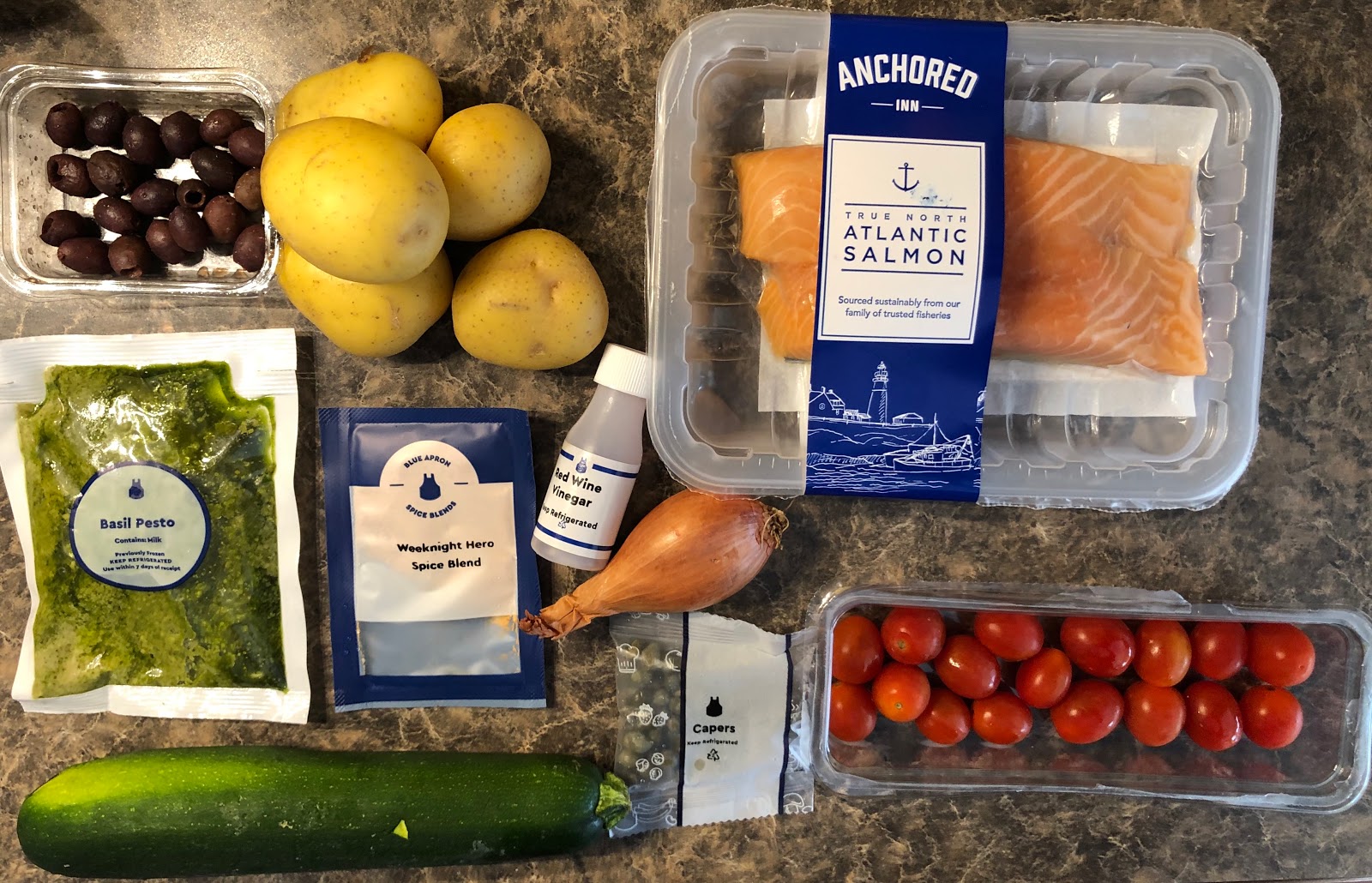 37th Blue Apron Meal Kit Subscription Box Review Blue Skies for Me Please