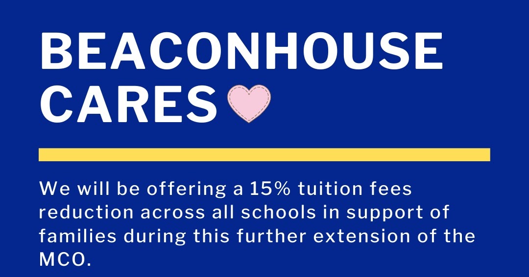BEACONHOUSE SCHOOLS OFFERS 15 REDUCTION IN SCHOOL FEES IN LIGHT OF