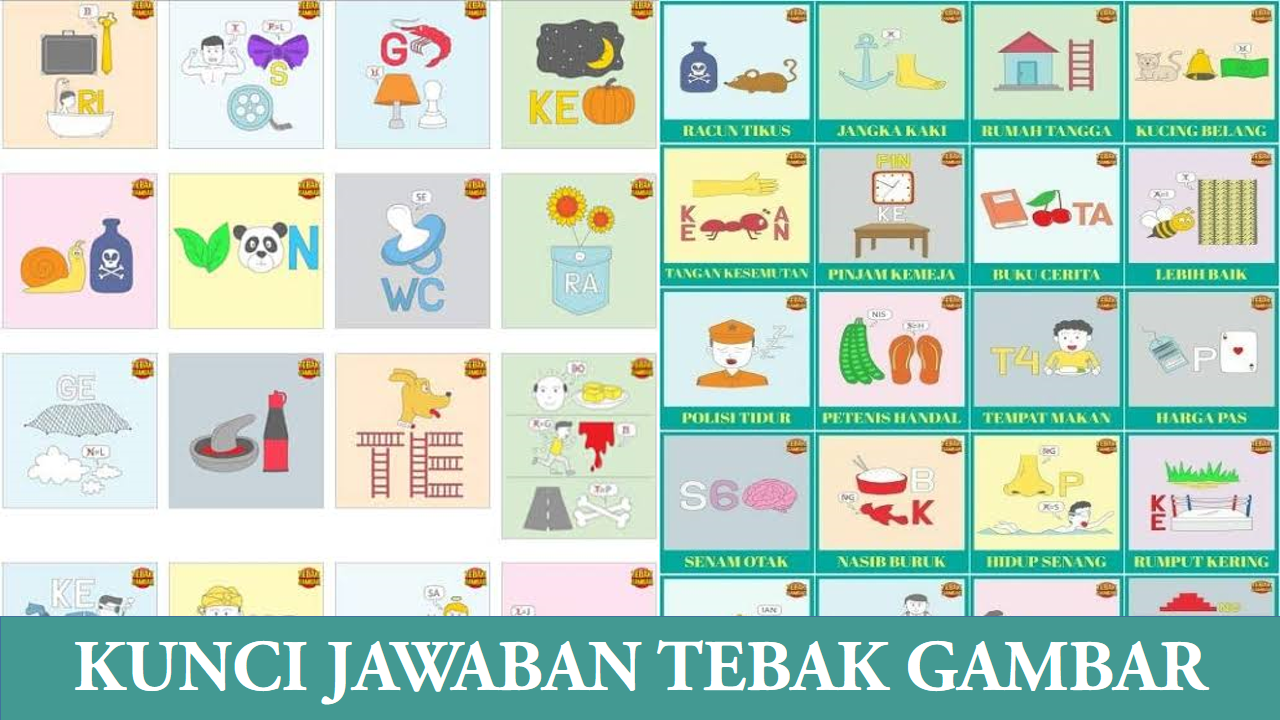 Kunci Jawaban Tebak Gambar Level 1 135 Lengkap Game Android