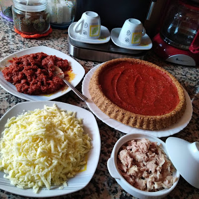 كيكة مغربية مالحة و سهلة بالطون 