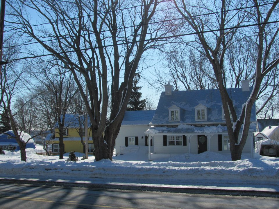 Entre Québec et Rényon (Qc) Images d'hiver près de Québec (île d'Orléans)