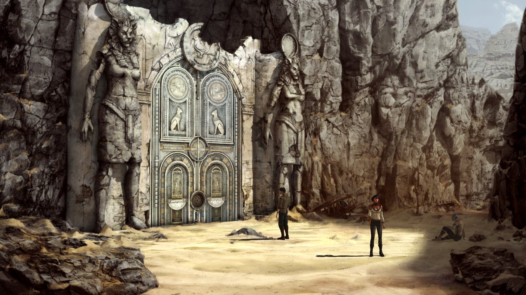 Black and White Z is for Zerzura