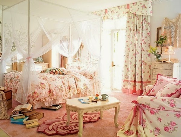 rolemodel room: floral bedroom ideas with walpaper themes