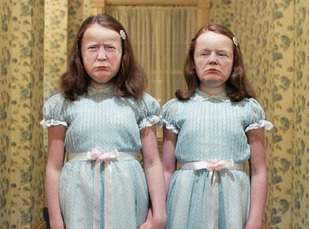 сияние фильм 1980 близнецы. сияние стэнли кубрик близняшки. сияние 1997 близняшки. ужасы про близняшек. сияние близняшки грейди.