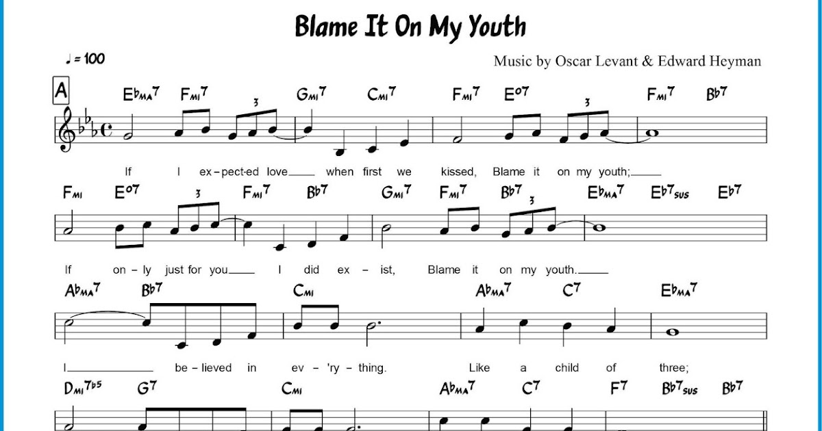 Chord Lagu Blame It On My Youth - SEPUTAR MUSIK
