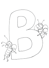 B Coloring Page 7