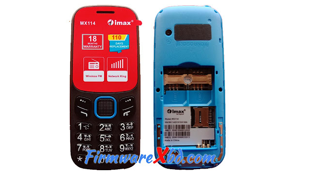 Imax MX114 Flash File SC6531E Firmware Without Password Free Download
