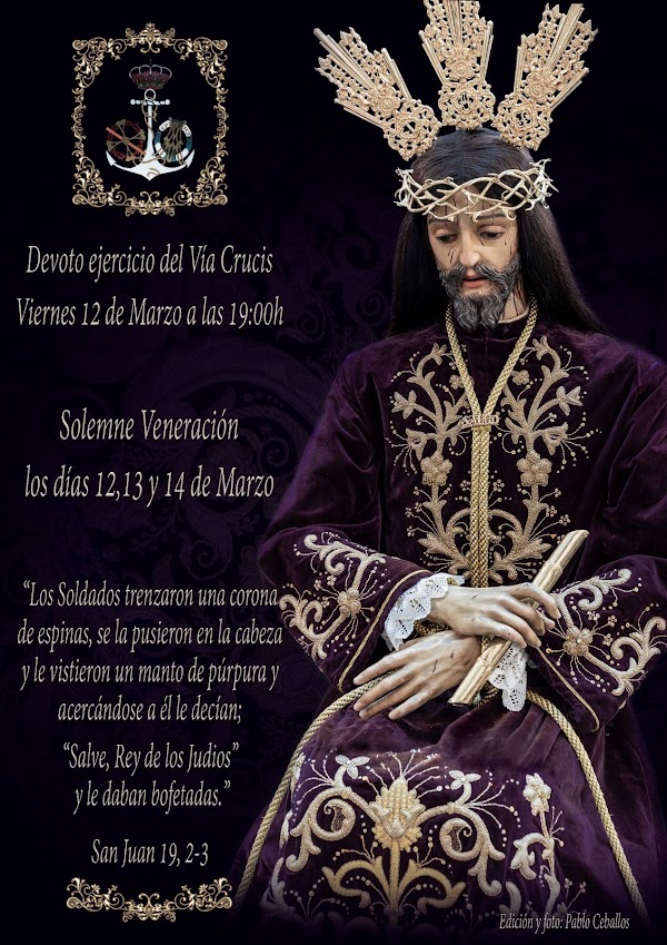Este Viernes Via Crucis de Nuestro Padre Jesús de la Salud de Cádiz Este Viernes Via Crucis de Nuestro Padre Jesús de la Salud de Cádiz