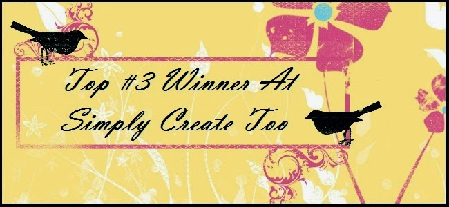 I am so proud to have won at Simply Create Too
