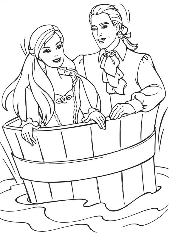 Ausmalbilder zum Ausdrucken Ausmalbilder Barbie