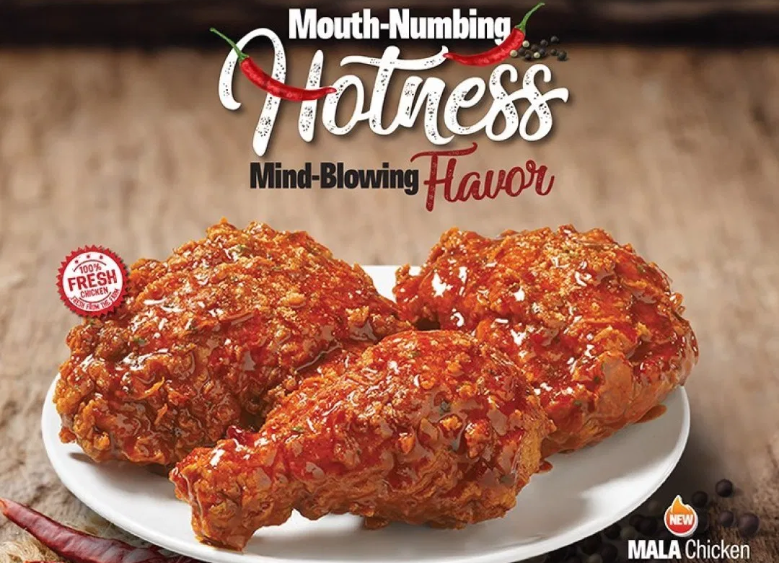 Salrini's Sweet, Sour And Spicy Notes REVIEW TEXAS CHICKEN MALA CHICKEN