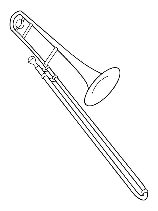 instruments coloring pages - photo #27