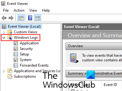 ค้นหาผลลัพธ์ Chkdsk ใน Event Viewer_1