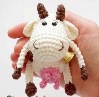 PATRON GRATIS VACA AMIGURUMI 41586