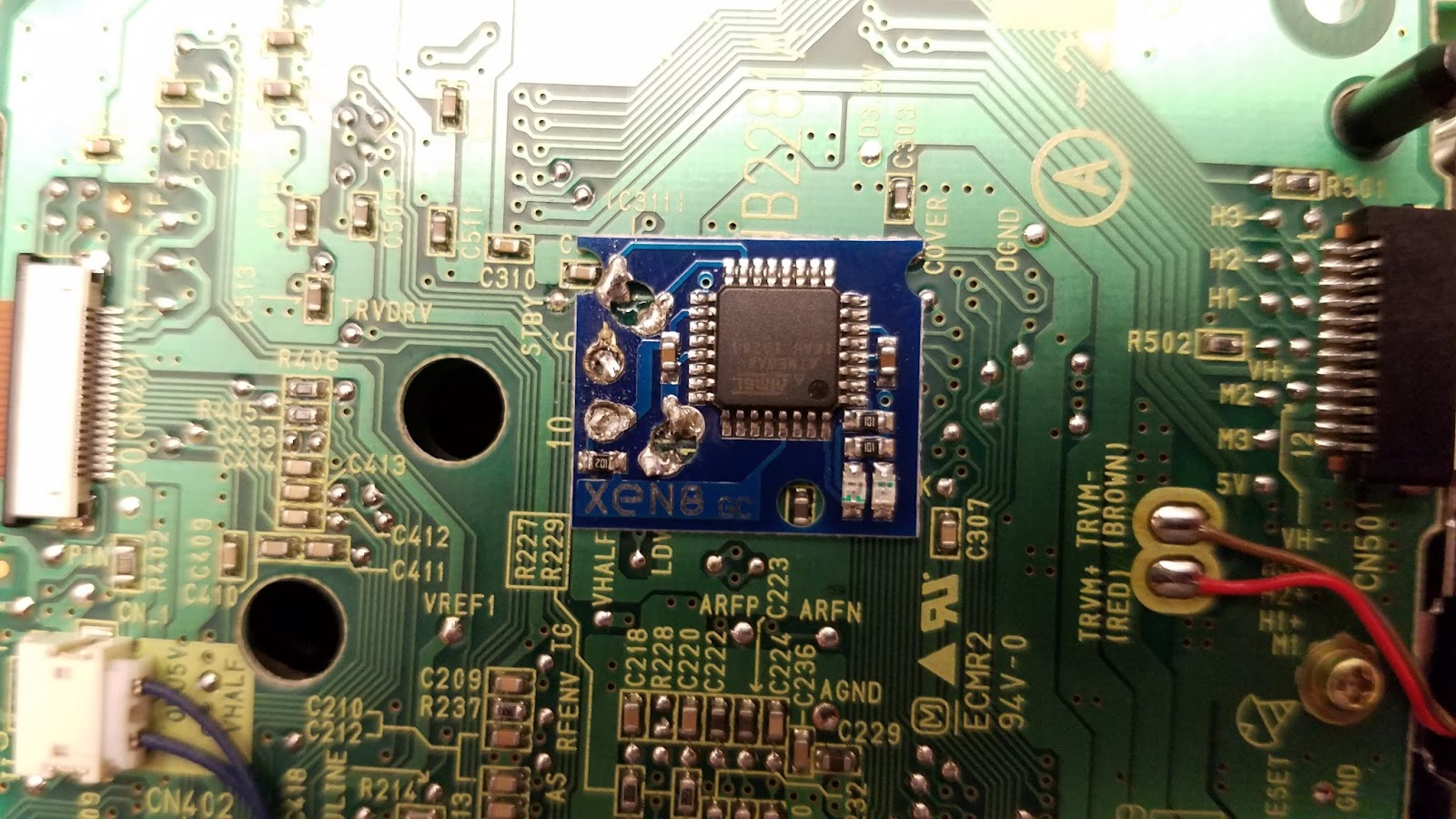 XEN8 GC Mod Chip Install Verification Check Xeno GC