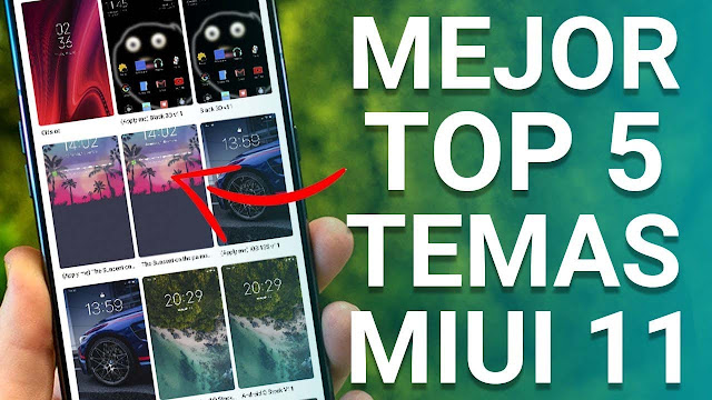 miui 11 temas aplicaciones