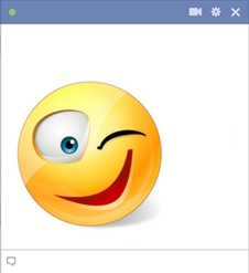 Wink Facebook Smiley