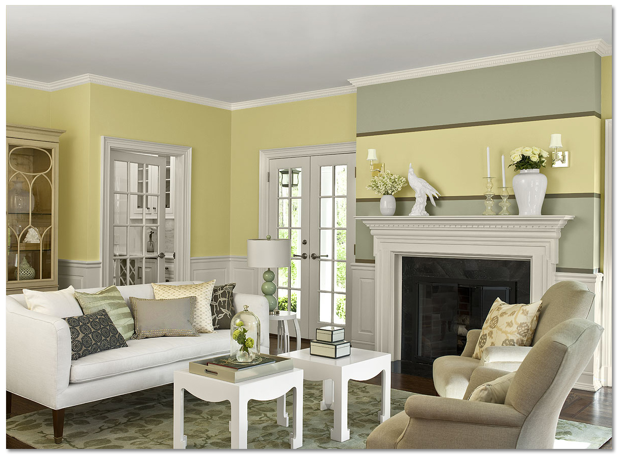 60+ Wall Paint and Decoration Ideas for Living Room