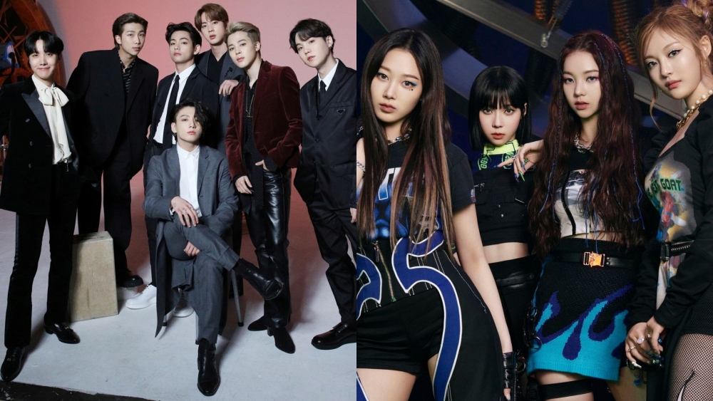BTS and aespa Bring Home Trophies at The '2021 MTV EMAs'!