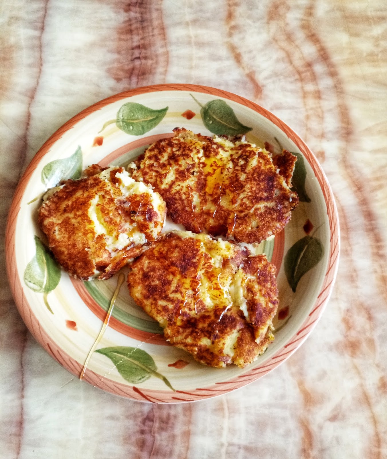 How to make potato pancakes without flour.