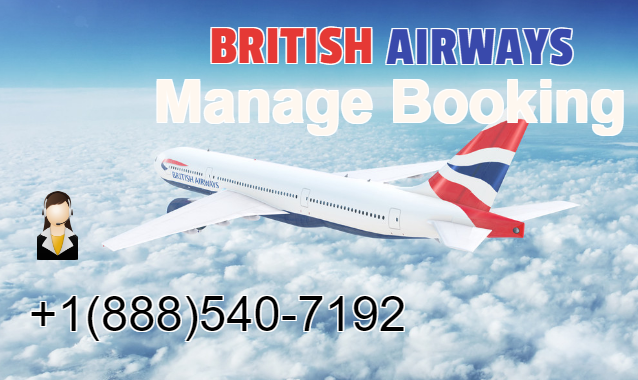 Manage My Booking British Airways