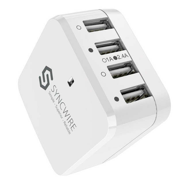 Syncwire 4-Port USB Charger
