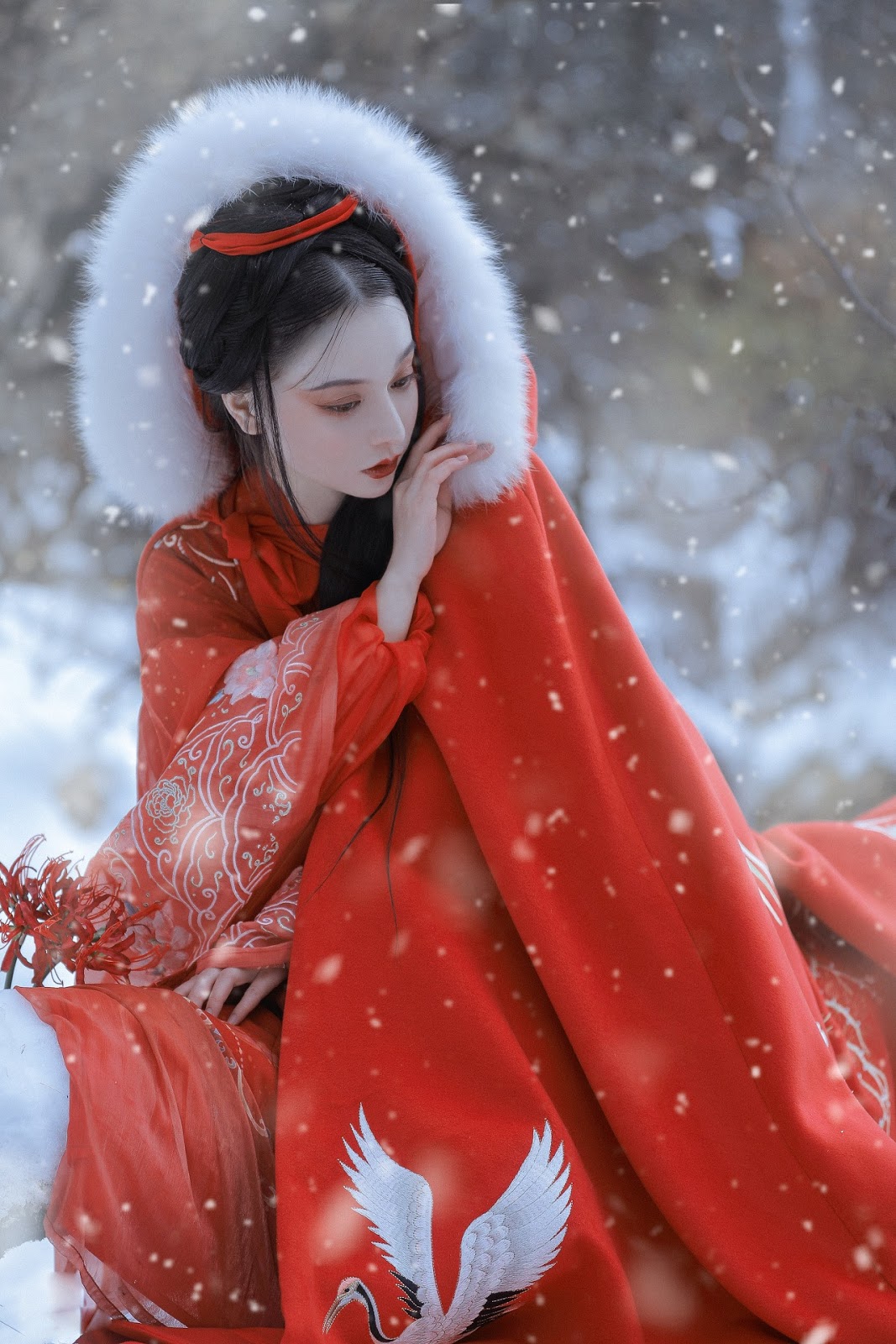 Image-Chinese-Beautiful-model-Snow-Princess-with-Chinese-historical-costume-TruePic.net