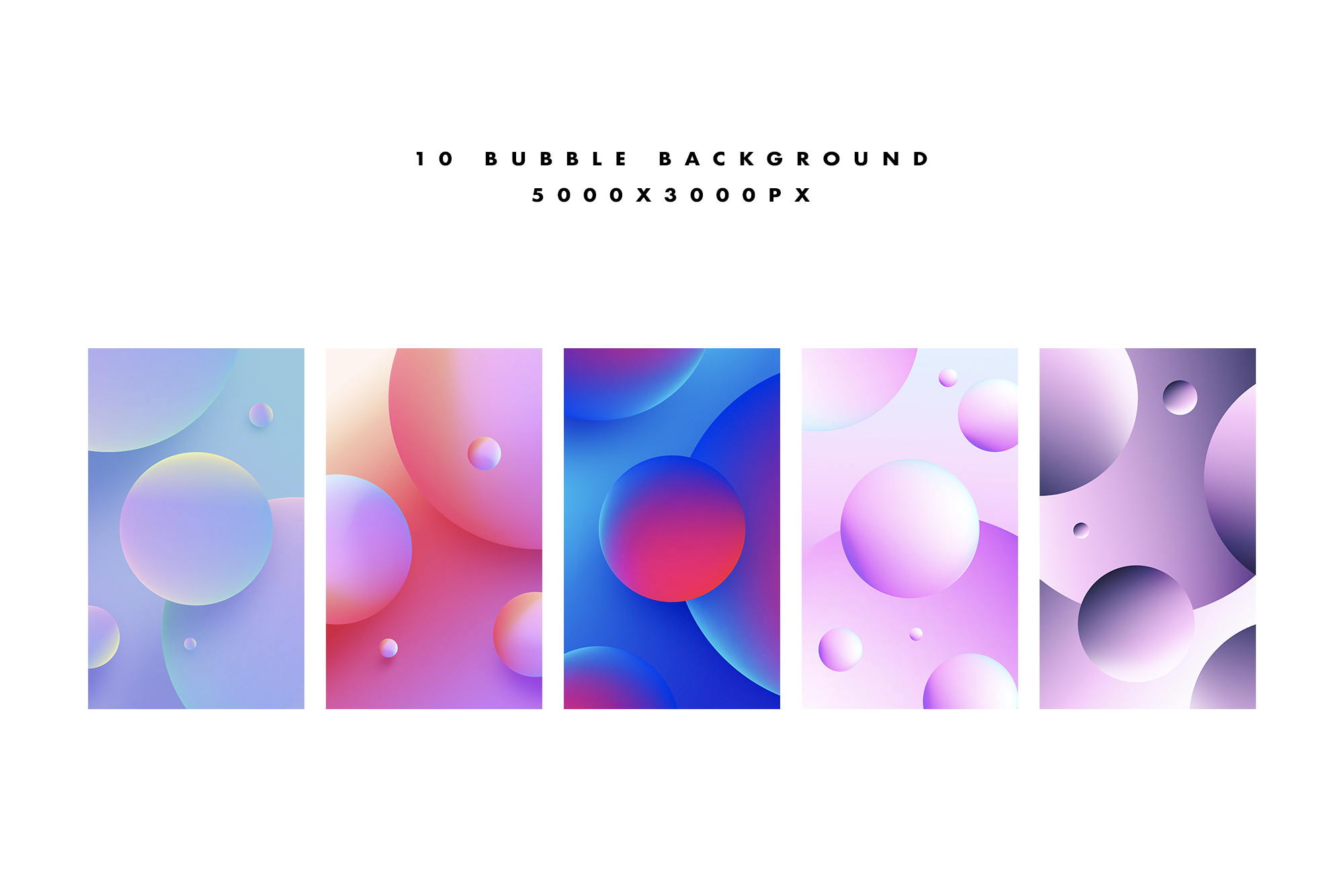 Free Download DEMO Bubble Gradient Background JPG File