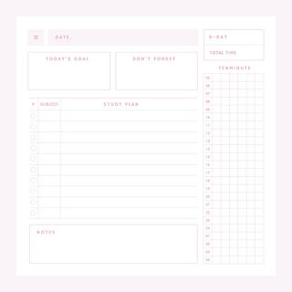 Giveaway digital studay planner Free goodnotes template - DT Creative Group