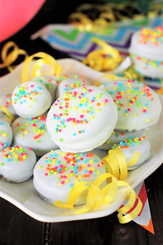 Birthday Cake Oreos The Kitchen is My Playground