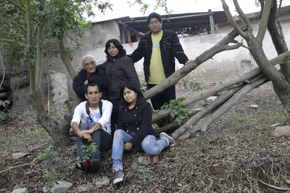 Los que hicieron el Documental. Zoila Capristan, Edgar Vasquez, Antonio Varela, Elizabeth Torres C