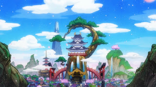 ワンピースアニメ | ワノ国 花の都 Flower Capital | ONE PIECE | Map of Wano Country | Hello Anime !