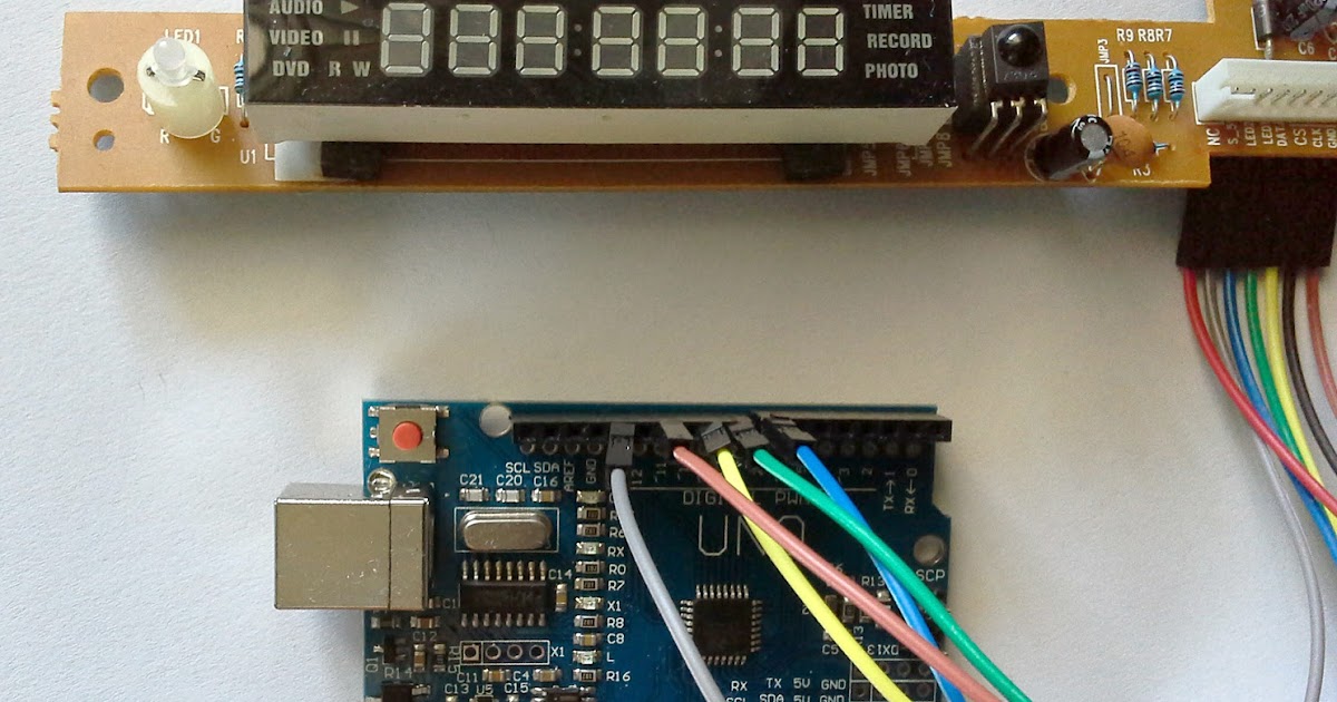 A different TM1628 7-segment display - Engineering Hub