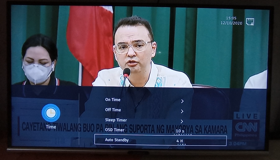 How to fix or turn off the “Auto Standby / Auto Off” default settings