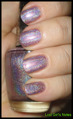 OPI DS amethyst swatches and review