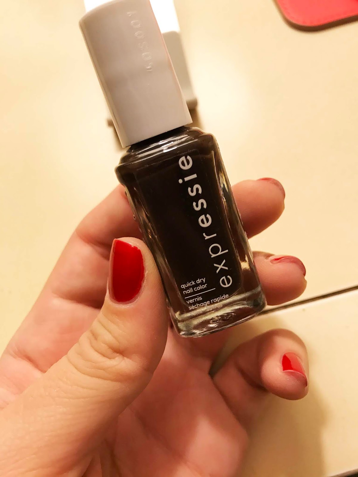 Manicure Monday Essie Expressie First Impression and Review Royally Pink