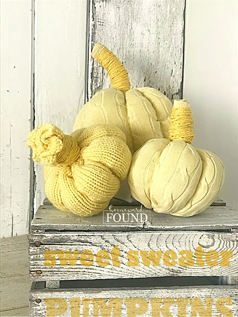 Sweet Sweater Pumpkins,decorating,vintage style,farmhouse style,thrifted,diy decorating,re-purposing,pumpkins,fall,DIY,  re-purposed,boho style,up-cycling,crafting,fall home decor,decorating with pumpkins,fall decor,sweater pumpkins,tutorial,sweaters,crafting with sweaters.