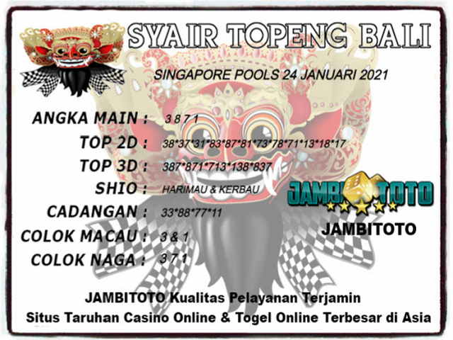 PREDIKSI singapura