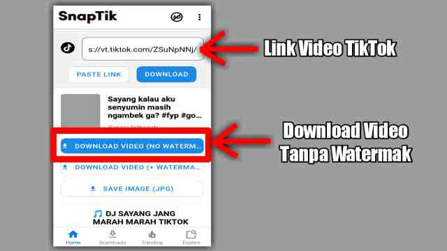 Cara Menghilangkan Watermark TikTok di HP Android & iPhone