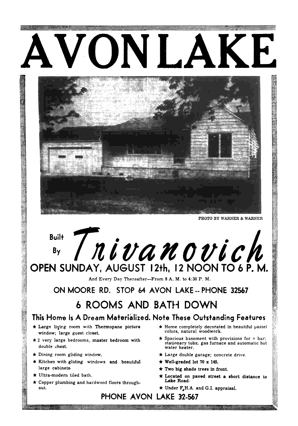 Brady's Bunch of Lorain County Nostalgia Avon Lake Model Home August