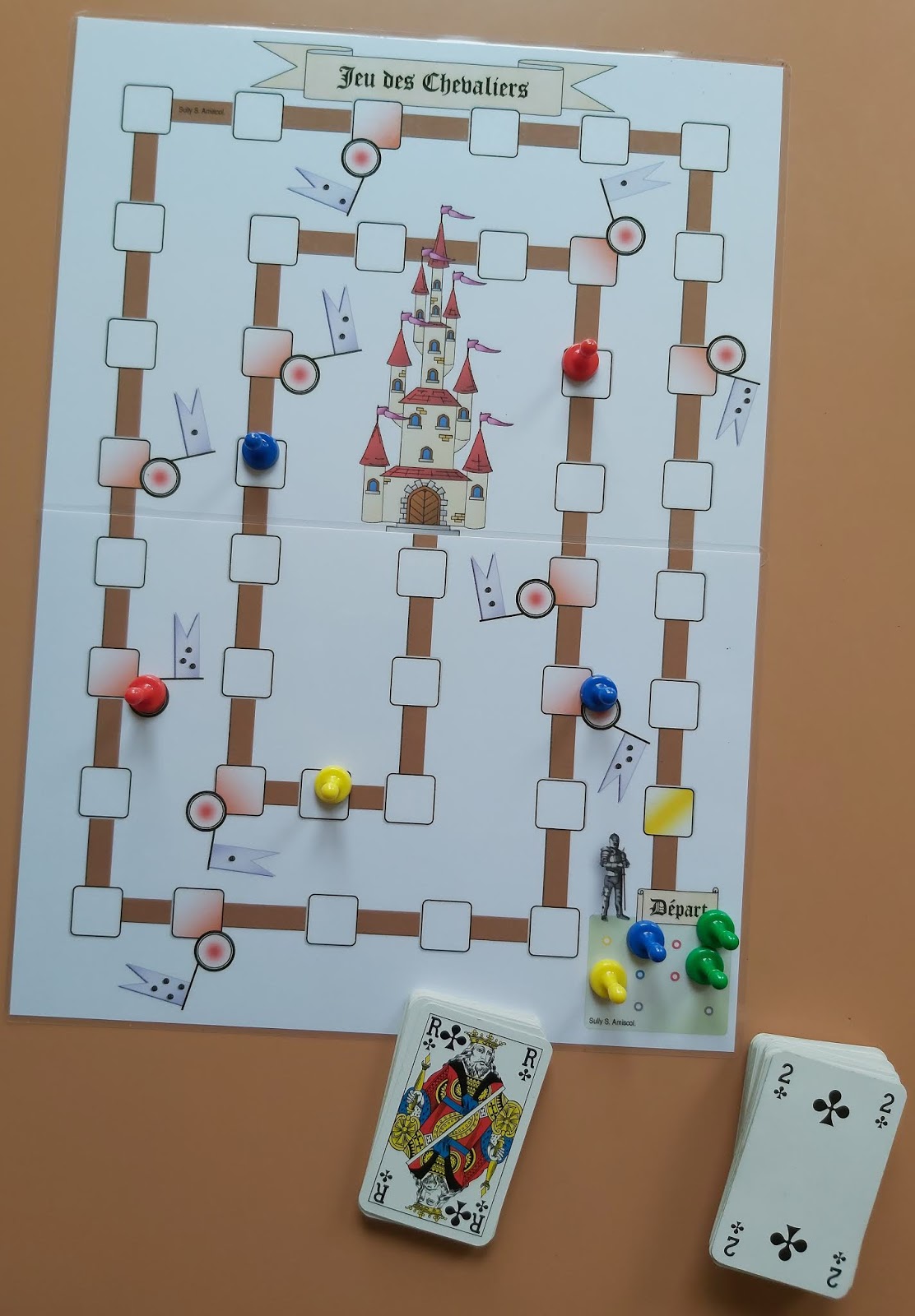 Amiscol Jeu des Chevaliers