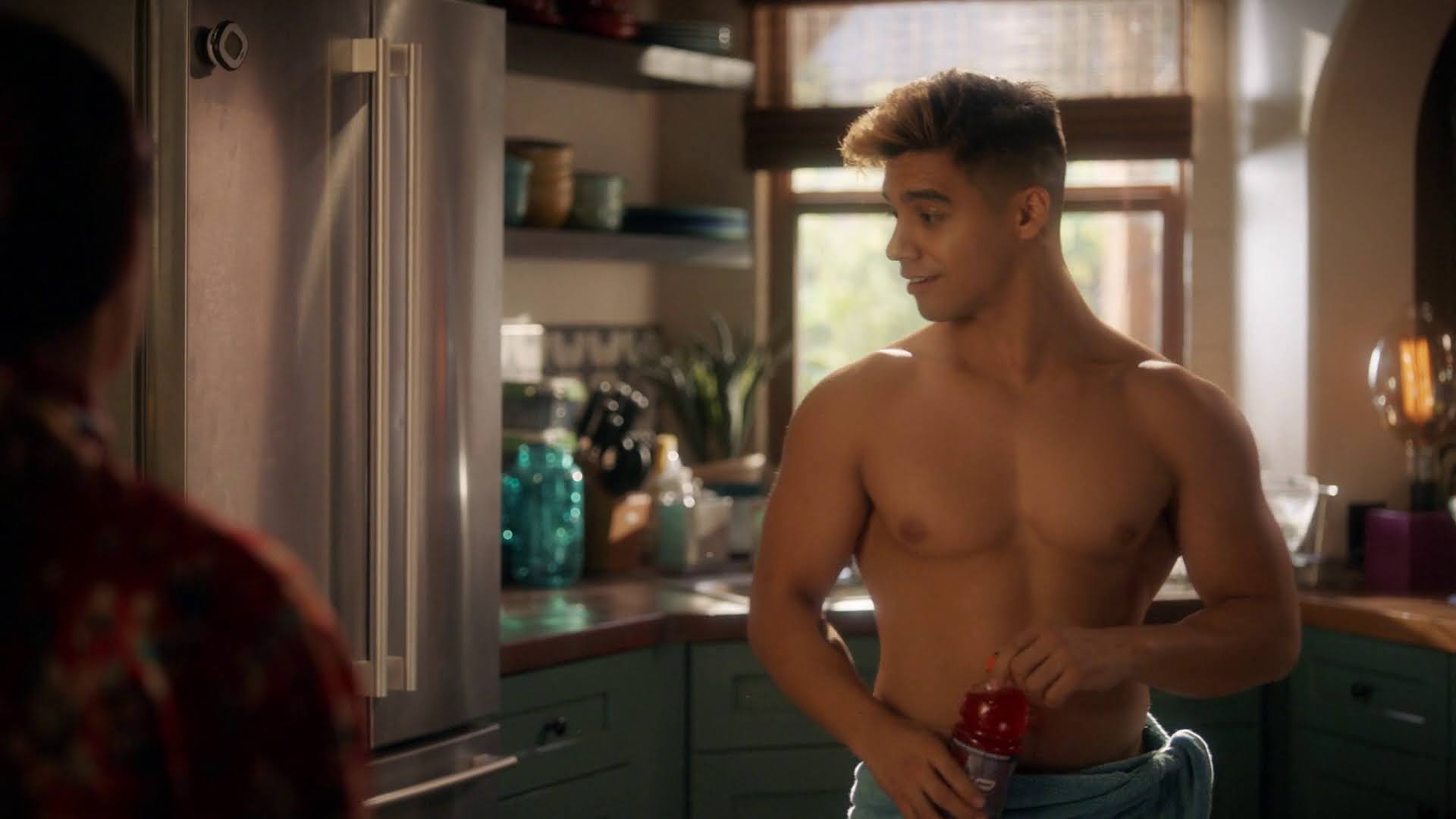 Hollyoaks off the Charts: OneoffPost: Jordan Buhat shirtless in grown