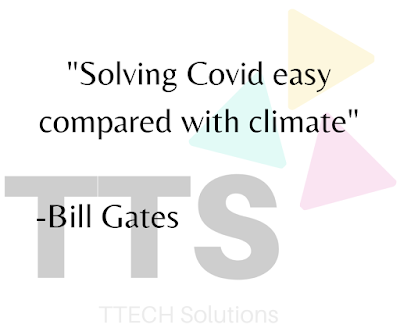 A pic showing logo of TTECH Solutions with Good Quote of Bill Gates, Positive Quote, Good Quote Category, Quote of the Day