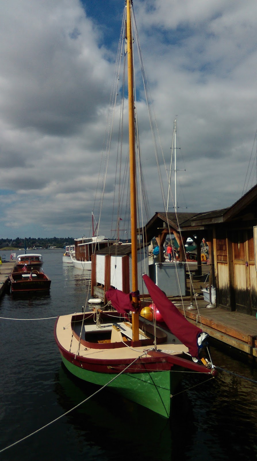 the seattle wooden boat festival, mostly the quick