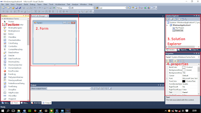 VISUAL BASIC NET PART 2 – TUTORIAL CARA MEMBUAT PROJECT BARU ~ JONCODE